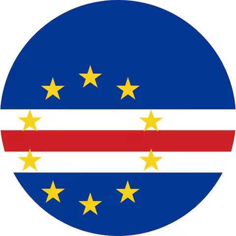 New 8 lines Oscams CC Clines Europe Cape Verde 4k flag 12cm*6cm Outdoor flags