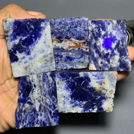 Blue Sodalite reactive UV light stone Blue Sodalite agate stone/ Blue Sodalite stone/ Blue Sodalite 