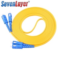 Fiber optic jumper cable 3M LC-SC Patch Cord 3.0MM Simplex Mode 2 core Optic Fiber Cable UPC LC-SC Fiber Jumper Cable LC-FC