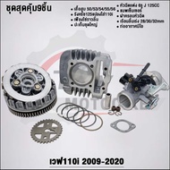 ชุดสุดคุ้ม9ชิ้น เวฟ110i ลูก53/54 Try Motocike