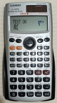 Casio fx-50FH (入咗𝟚𝟜合𝟙 𝕡𝕣𝕠𝕘𝕣𝕒𝕞 & 𝕃𝕚𝕟𝕖𝕒𝕣 𝕡𝕣𝕠𝕘𝕣𝕒𝕞𝕞𝕚𝕟𝕘) hkeaa approved cal 計數機 計算器