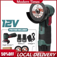 12V 9500RPM Mini Cordless Brushless Angle Grinder with Rechargeable Lithium Battery Polishing Machin