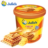 Julie’s Cheese Sticks จูลีส์ ชีสสติ๊ก ขนมปังกรองแท่ง ชีส ขนาด 360 กรัม