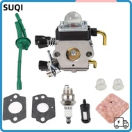 LUCKY-SUQI 9 Pcs/Set Carburetor Replacement, with Primer Bulb Complete Assembly Carburetor Kit, for 