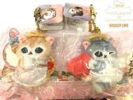 ( 現貨 )日本 mofusand 天使 邱比特 丘比特 貓咪 貓貓 鯊魚貓 貓福珊迪 灰貓 黃貓 毛絨 公仔 毛公仔 掛件 掛飾 吊飾 匙扣 鑰匙扣 情人節 新年 生日 禮物