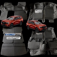 FORD EVERST Between Year 08--24 6d Leather Carpet Fits The Model Inside + Rear + Seat Cover