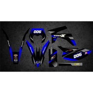 Decal Sticker Viar 150CC CROS X full Body - Decal Viar 150 Cross X Full Body