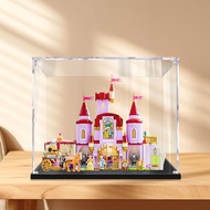 [Transparent Display Box] Suitable for Lego 43196 Beauty and the Beast's Castle Acrylic Display Box 