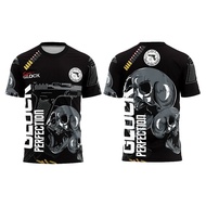 2024newglock T-shirt printed Team Glock Jersey new design full sublimation printed