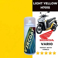 HONDA EX5, VARIO LIGHT YELLOW H7015 Cat 2k Aikka Cat Motor DIY Aerosol Cat Spray Motor Cover| Cat Bancuh Tin Spray Motor