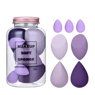 【𝗠'𝗦𝗜𝗔 𝗦𝗛𝗜𝗣 𝗢𝗨𝗧 𝟮𝟰𝗛𝗥𝗦】The Beauty Street 7pcs/Set Makeup Blender Sponge for Powder Concealer Foundati