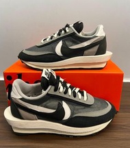 🔥Fragment Design x Sacai x Nike LDWaffle 黑藍解構華夫鞋 低幫運動波鞋