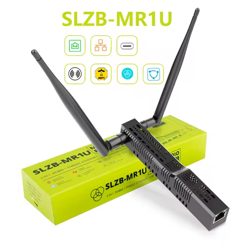 SLZB-06/M/P7/P10/MR1 Zigbee3.0 Gateway Coordinator with PoE Ethernet/USB/WiFi Bridge Compatible Zigb
