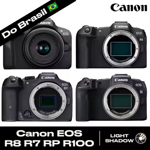 【Do Brazil】Canon EOS Mirrorless Camera -Canon R8 R7 R100 RP - making beauty within reach and emotion