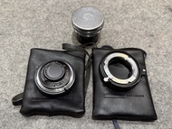 Lomo LC-A MINITAR-1 Art Lens Black 2.8/32 M & Lomography L39/M 28-90 Lens Adapter in Original Leathe