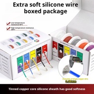 16AWG -30AWG special soft high-temperature resistant silicone wire tin plated copper flexible wire 1