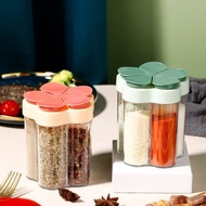 Simple 5-in-1 Spice Container - 5-Section Kitchen Spice Box