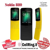 Nokia 8110 4g Used black&yellow