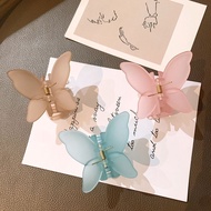 Girls Minimalist Hair Accessories Butterfly Hair Grip Barrettes Hairpin Claw Clips