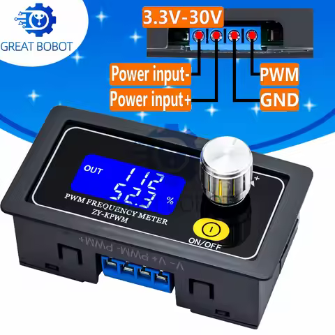 BS Dual System PWM XY-PWM Pulse Frequency Signal Generator Duty Cycle Adjustable Module Square Wave 