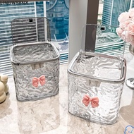 LINDW99NX Laundry Pods Container, Laundry Room Acrylic  Storage Box, Storage Organizer Thicken Washi