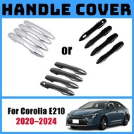 Toyota Corolla Altis E210 2020-2024 Car Exterior Outside Door Handle Front Rear Left Right Accessori