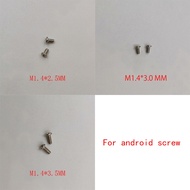100-200PCS 2.5MM 3.0mm 3.5mm Phillips screw For Android Mobile Phone Screw Bolt Cross screw