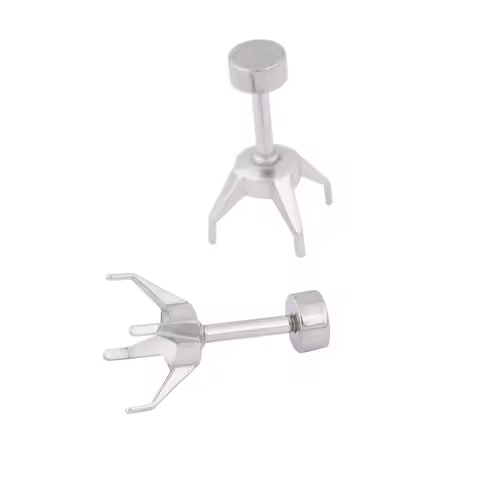 10pcs Stainless Steel 20mm 25mm Cabochon Brooch Base Setting Pins Diy Bezel Blanks For Brooches Maki