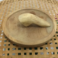 Wooden Mortar & Pestle D25