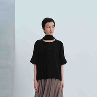 BYROAM X OUI.STUDIO COLLECTION 2026 ELOISE BLACK TOP AND ELOISE CREAM TOP