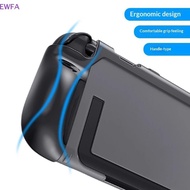 [EWFA-t] Slim Doable Case Shell PC TPU Protective Hard Crystal Cover Shoproof Ergonomic Handle Grip 