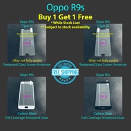 💎SG💎1 For 1💎Oppo R9s Tempered Glass Screen Protector Film💎Clear / Carbon Fiber / Full Coverage💎