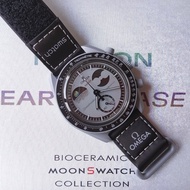 Moonwatch New Man's Watches Full Function Quarz Chronograph Luminous Wristwatches 40mm