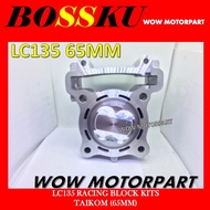 LC135 BLOCK RACING TAIKOM 65 MM FOR YAMAHA LC135 LC USE RACING BLOCK KIT SET TAIKOM TKM 65MM RC BLOK