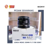 SONY Meike manual fixed lens for 35mm F1.7sony