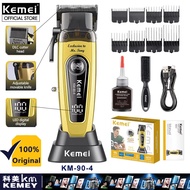 Kemei KM-90-4 tóc Clipper chuyên nghiệp 11500 vòng/phút Máy cắt tóc động cơ không chổi than tăng-đơ