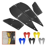 1 SET YAMAHA XMAX 300 250 400 2020 Motor Carpet Footboard Step Footrest Pegs Plate Pads For YAMAHA XMAX300 XMAX250 2017 2018 2019 2020