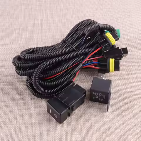 New 12V Car Front Fog Light Harness Wiring Switch Fit For Suzuki SX4 Saloon GY Hatchback Grand Vitar