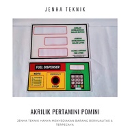 CODE D2F Pertamini Pomini Acrylic