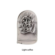 2/3 Adults Portable Double Sided Exfoliating Shower Gloves Hotel Gym Bathing Glove Back Chest Arm Le