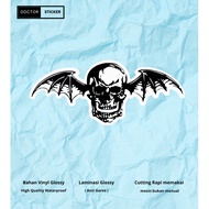 A7x Rock Metal Band Sticker Avenged Sevenfold Guitar Laptop Notebook Sticker hp