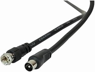 Best Price Square Lead, F Plug-Coax TV Plug 1.0 m Black JR9017/1.0 M Black-ROHS by PRO Signal