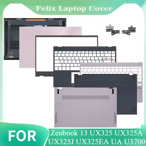 For Zenbook 13 UX325 UX325A UX325J UX325EA UA U3700 Laptop LCD Back Top Cover Front Bezel Hinges Pal