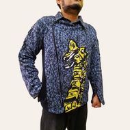 Akalier Aba Black Super Casual Cosplay Jacket, Soft, Thick Material, Full Sublime Print, Can Be Cust