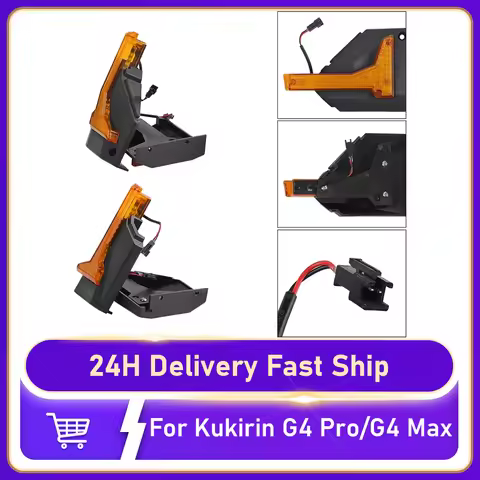 Waterproof Electric Scooter Turn Signal Corner Lamps Front/Rear Left/Right Warning Lights for Kukiri
