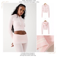 76226 - Pink Autumn 1 (S,M) - Jacket Wanita