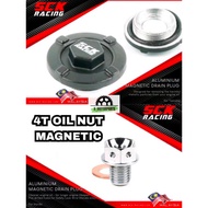 SCK RACING ENGINE OIL 4T MAGNET NUT YAMAHA LC135 RS150 Y15 RSX FZ150 EX5 W125 SRL115 W100 DREAM MAGN