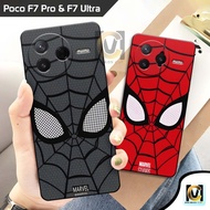 Case poco F7 Pro 5G & poco Latest Ultra 5GF7 2025 Spiderman Motif | SoftCase hp poco F7 Pro 5G & poc