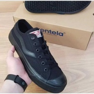 Ventela All Black Low Shoes Ventela Full Black School Shoes Plain Black