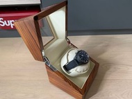 電動機械錶盒 沙比利木 實木